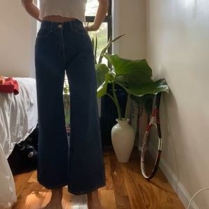 Caron Callahan sailor denim pants